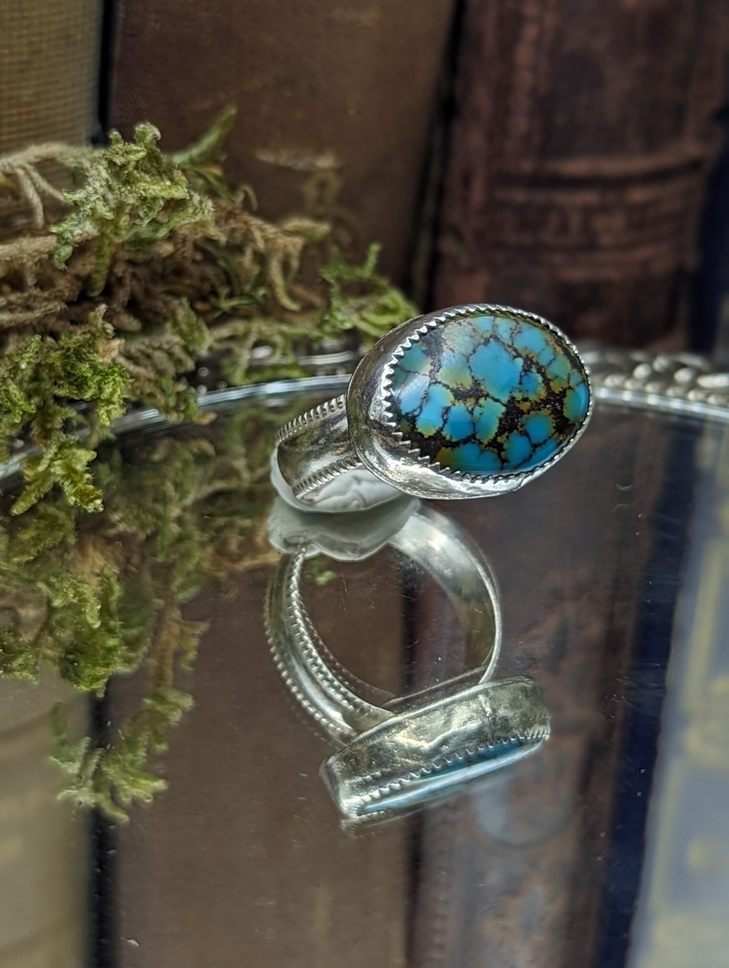 Bayo Canyon Turquoise - Size: 7.5 ✦ Ring