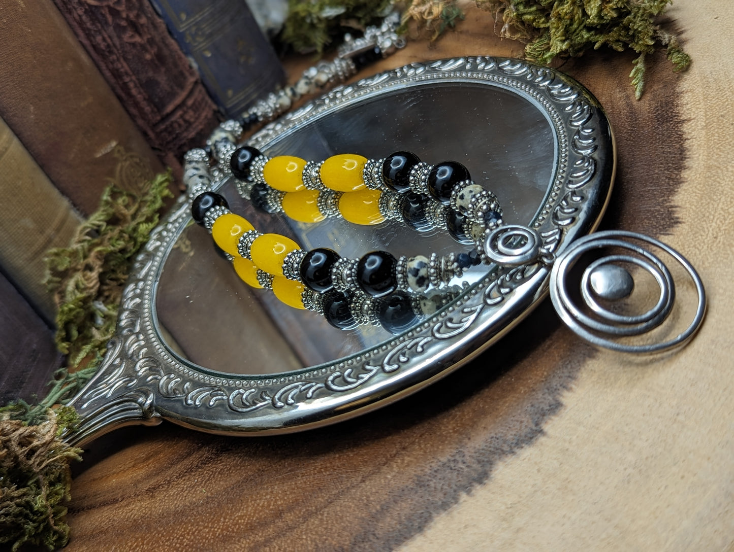 Chic | Dalmation Jasper, Jade ✦ Necklace