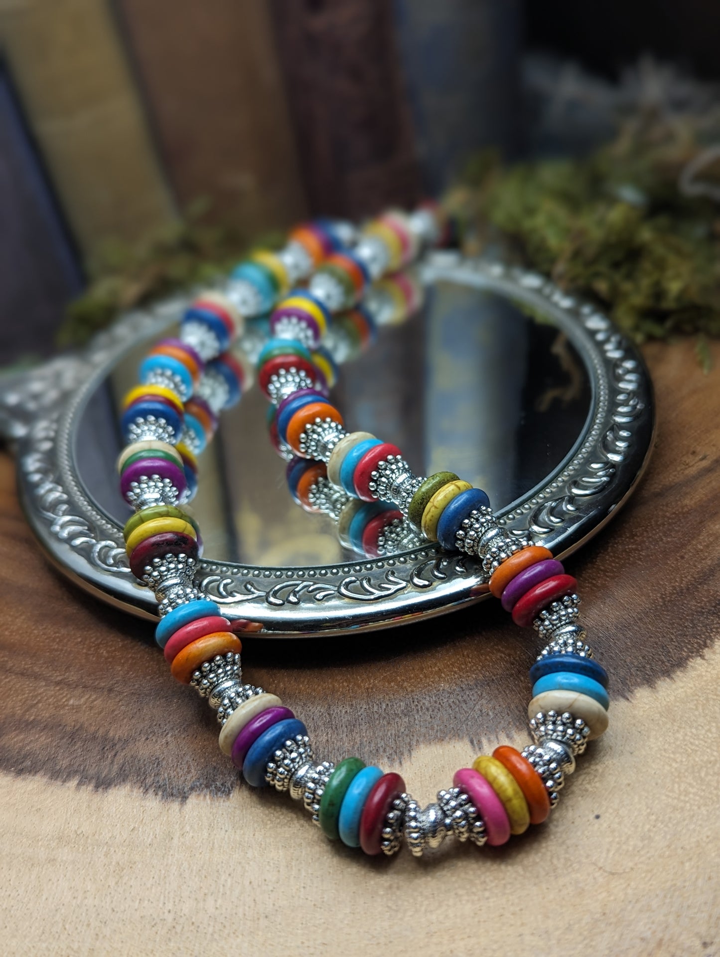 Iridian | Rainbow Howlite ✦ Necklace