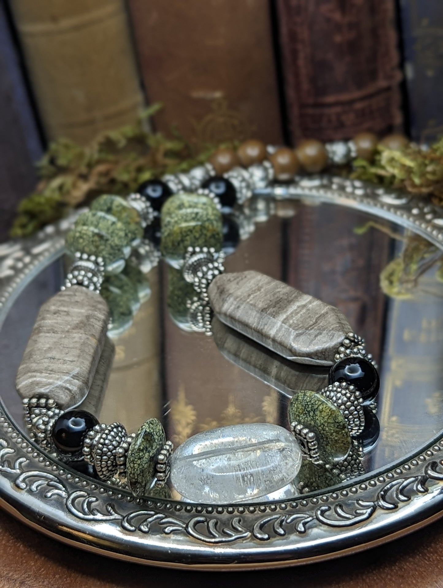 Whisper + Willow | Jasper, Jade + Agate ✦ Necklace