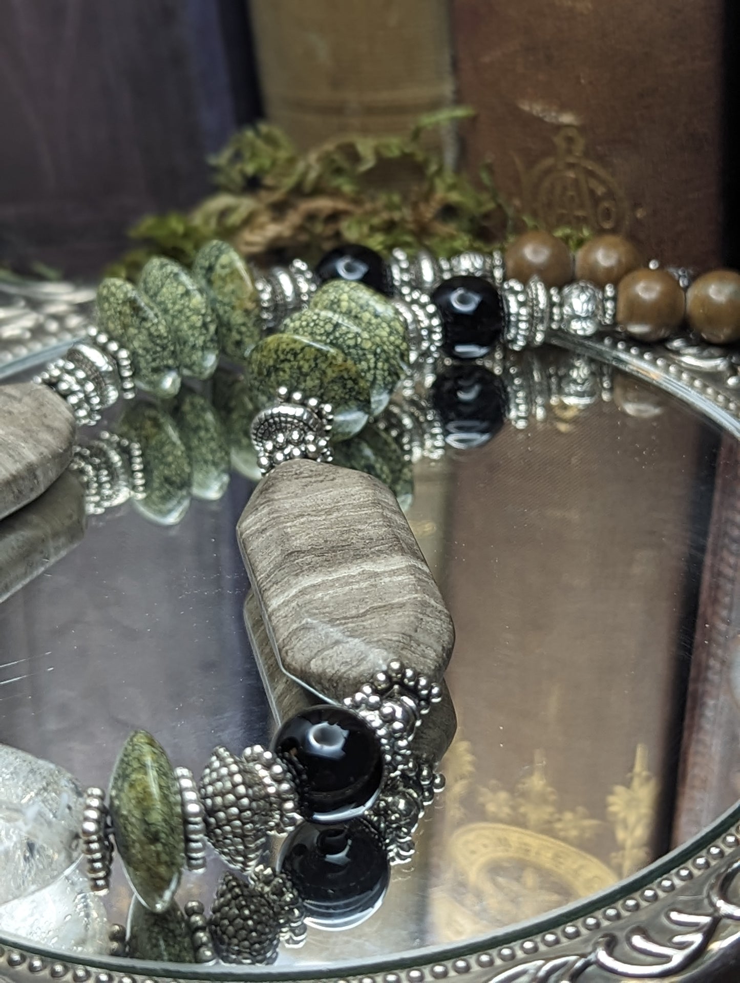 Whisper + Willow | Jasper, Jade + Agate ✦ Necklace