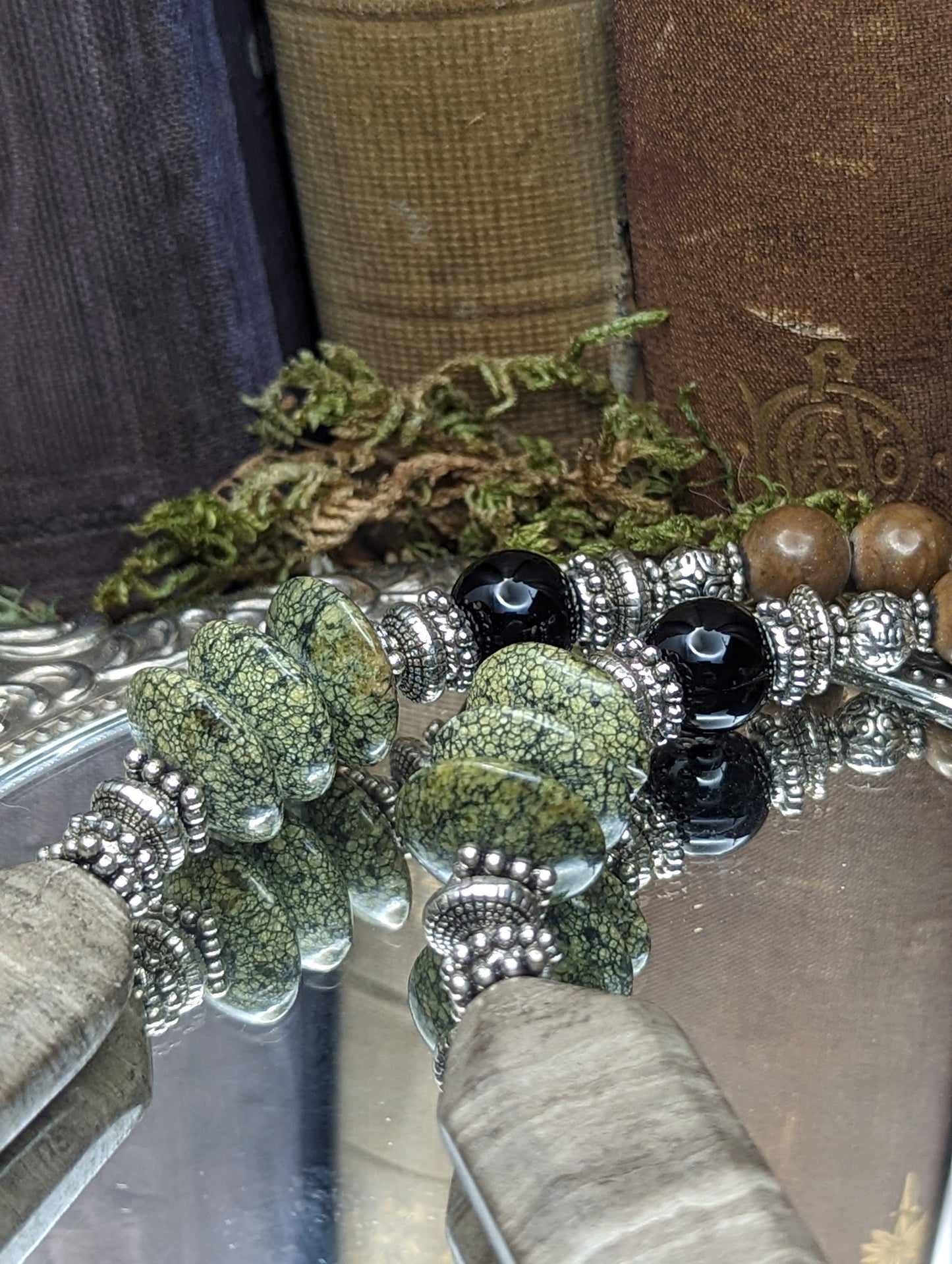 Whisper + Willow | Jasper, Jade + Agate ✦ Necklace