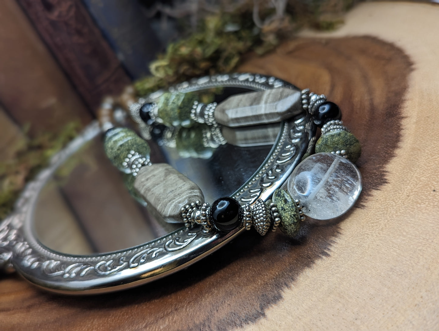 Whisper + Willow | Jasper, Jade + Agate ✦ Necklace
