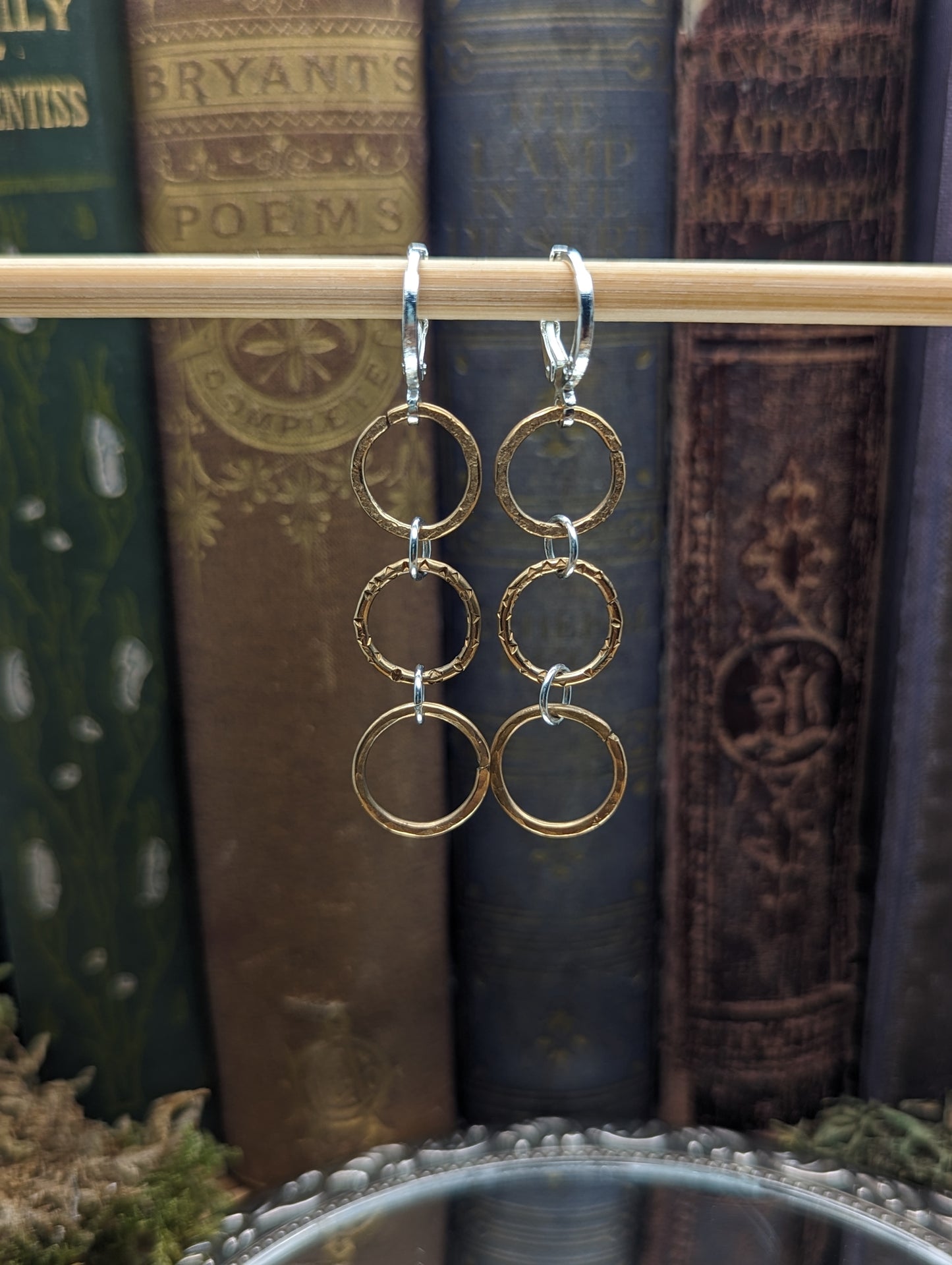 Bronze, silver and sass | Earrings