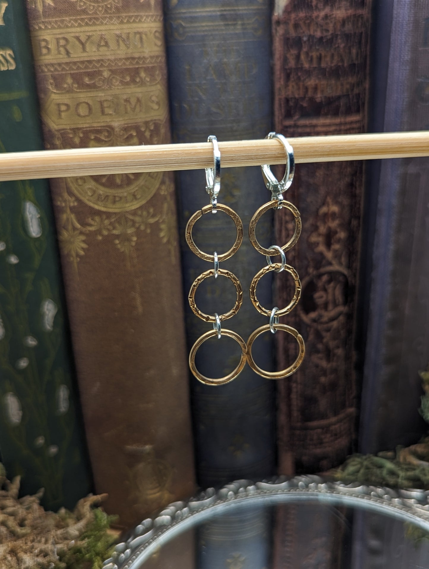 Bronze, silver and sass | Earrings
