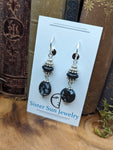 Snowflake Obsidian   | Earrings
