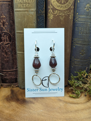 Did you say Sangria? Agate | Earrings