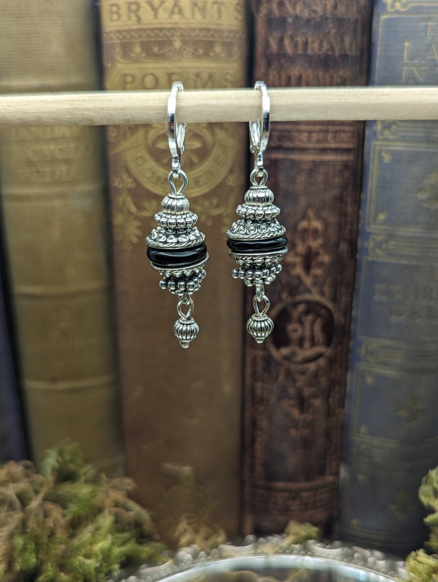 Black Onyx     | Earrings