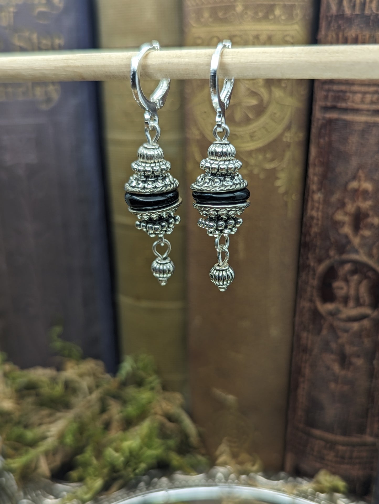 Black Onyx     | Earrings