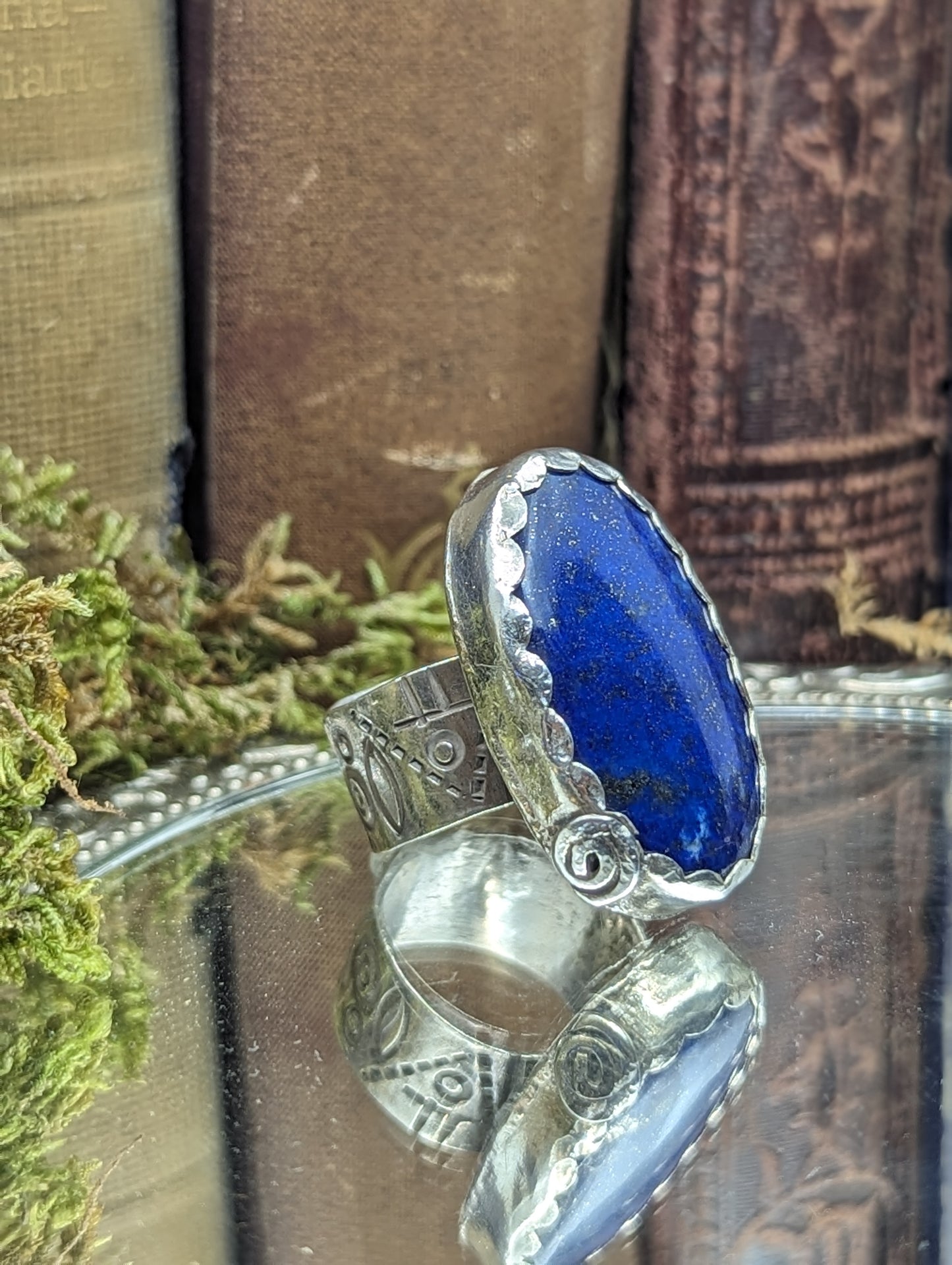 Lapis Lazuli Oval- Size: 9 ✦ Ring