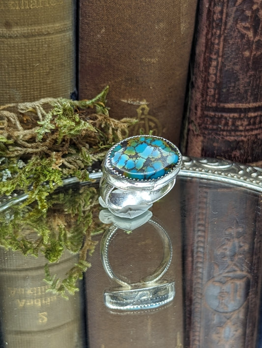 Bayo Canyon Turquoise - Size: 7.5 ✦ Ring