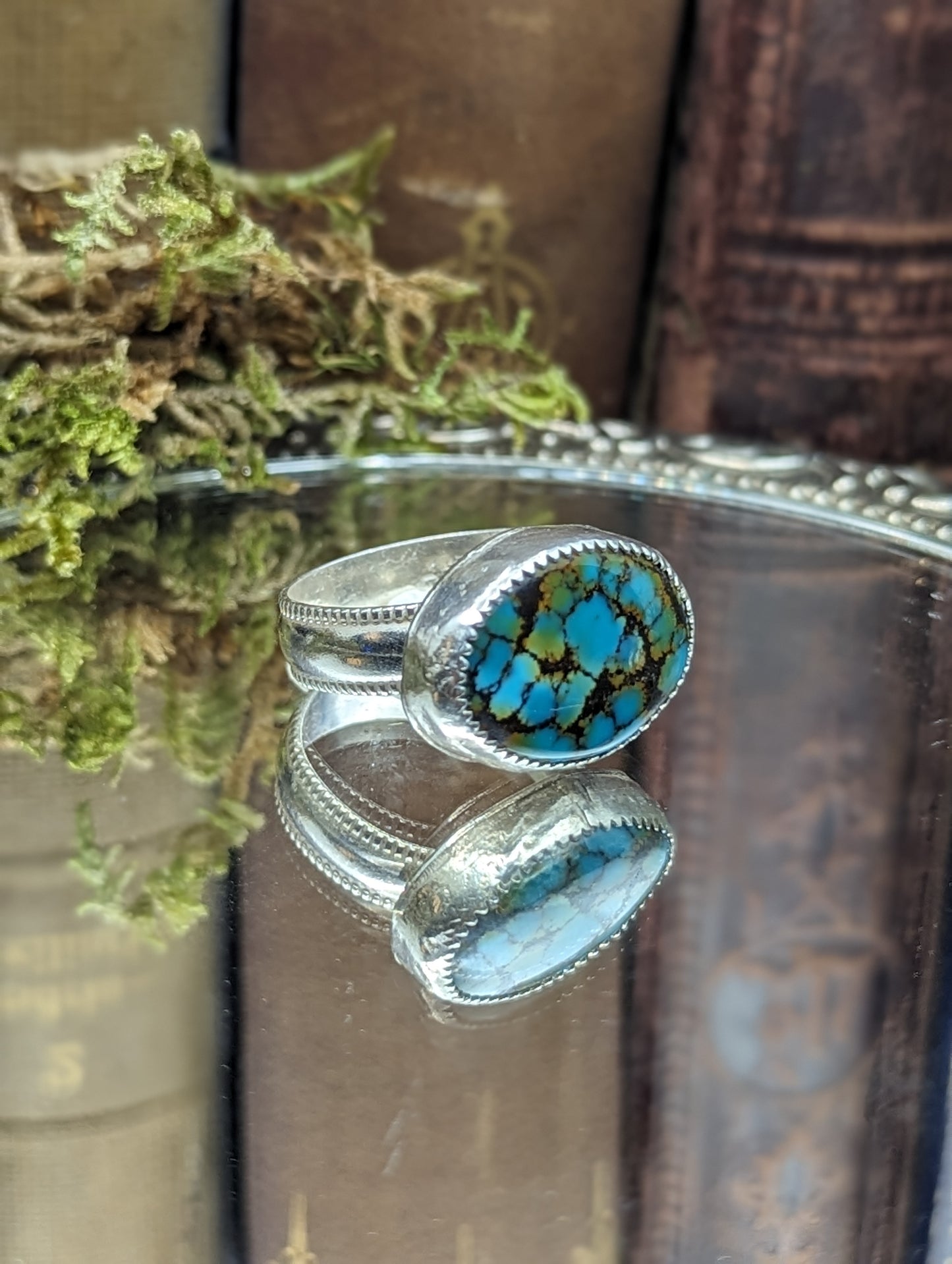Bayo Canyon Turquoise - Size: 7.5 ✦ Ring