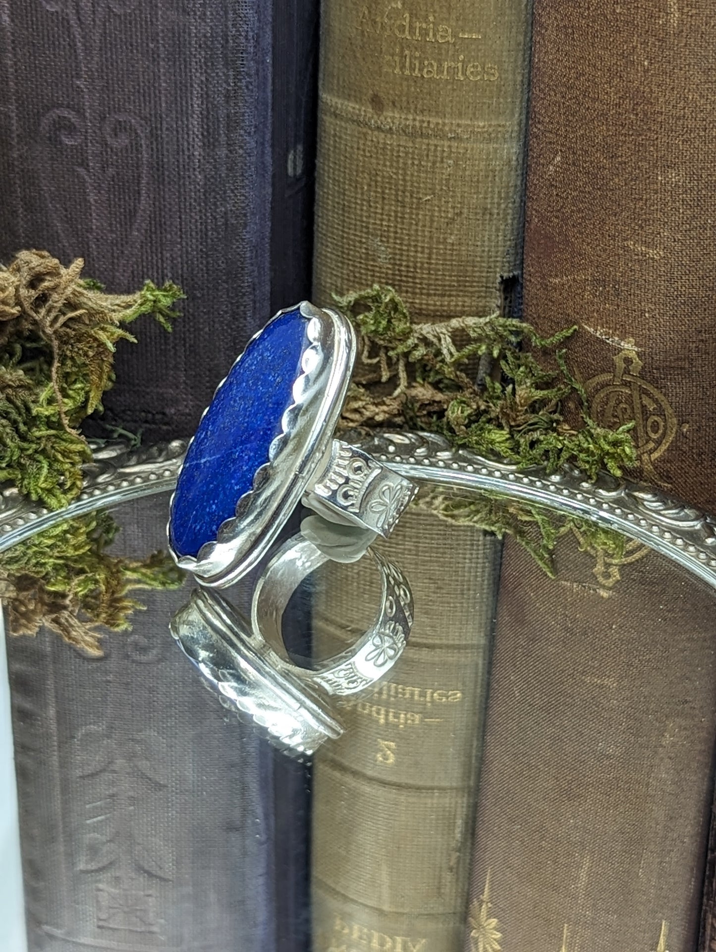 Lapis Lazuli  Size: 8✦ Ring