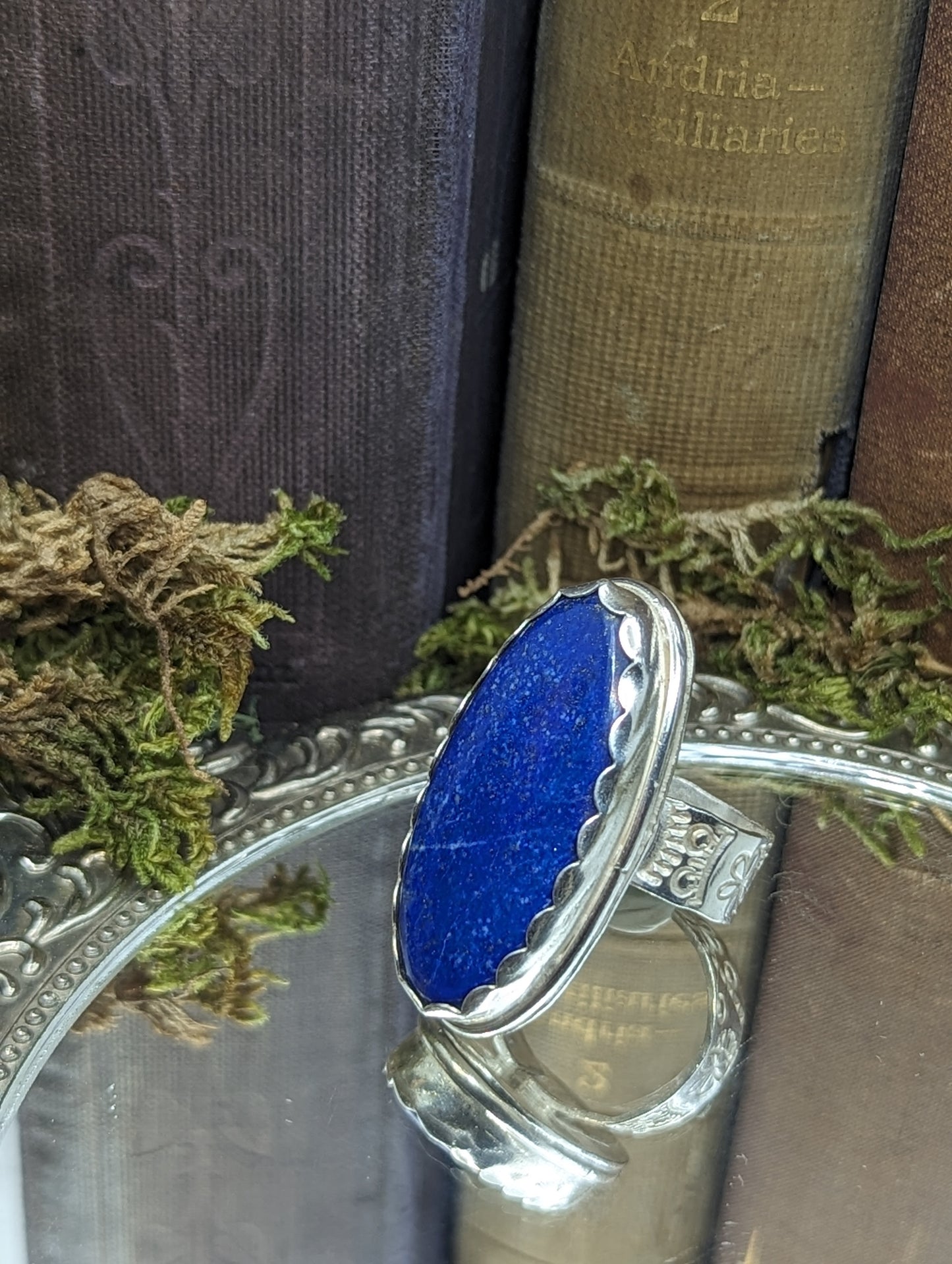 Lapis Lazuli  Size: 8✦ Ring