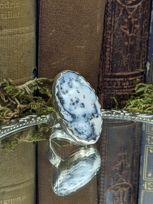 Dendric Opal| Size ° 7.5 | Ring