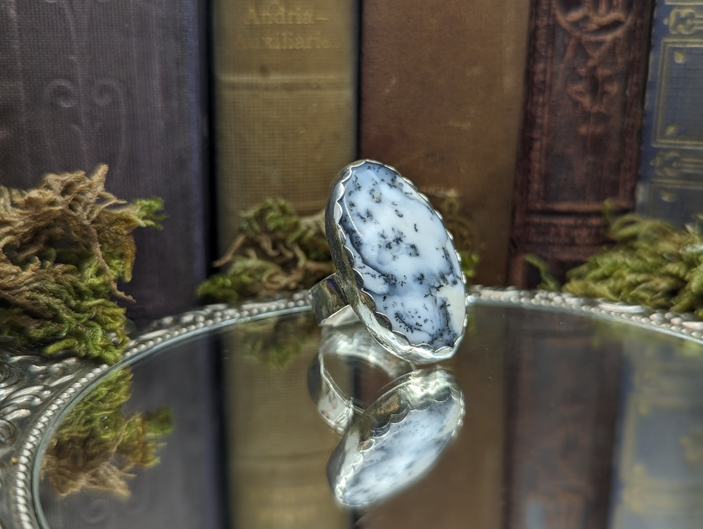 Dendric Opal| Size ° 7.5 | Ring