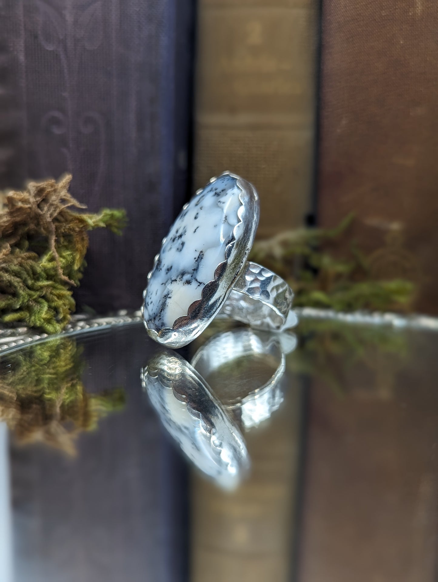 Dendric Opal| Size ° 7.5 | Ring