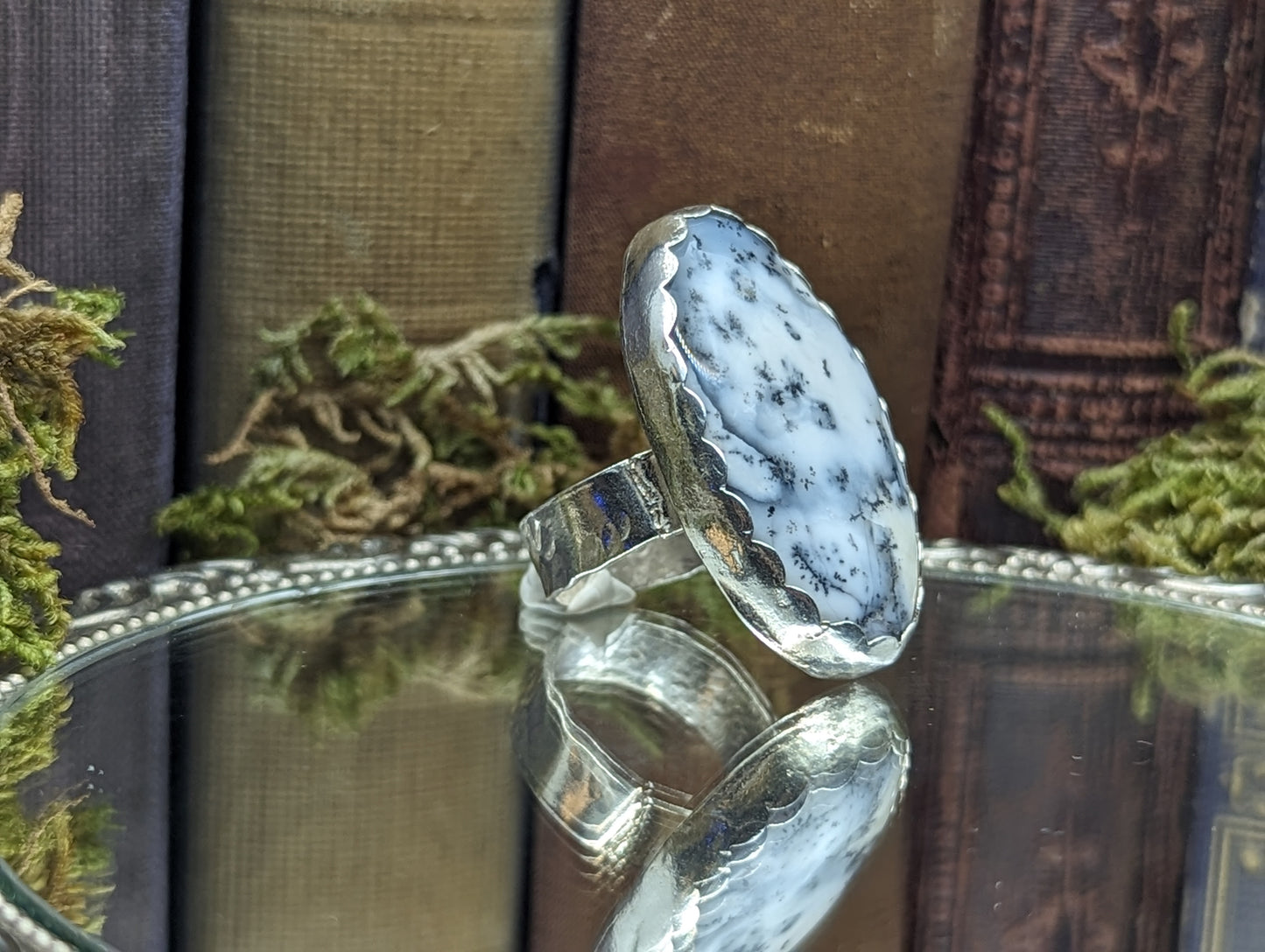 Dendric Opal| Size ° 7.5 | Ring