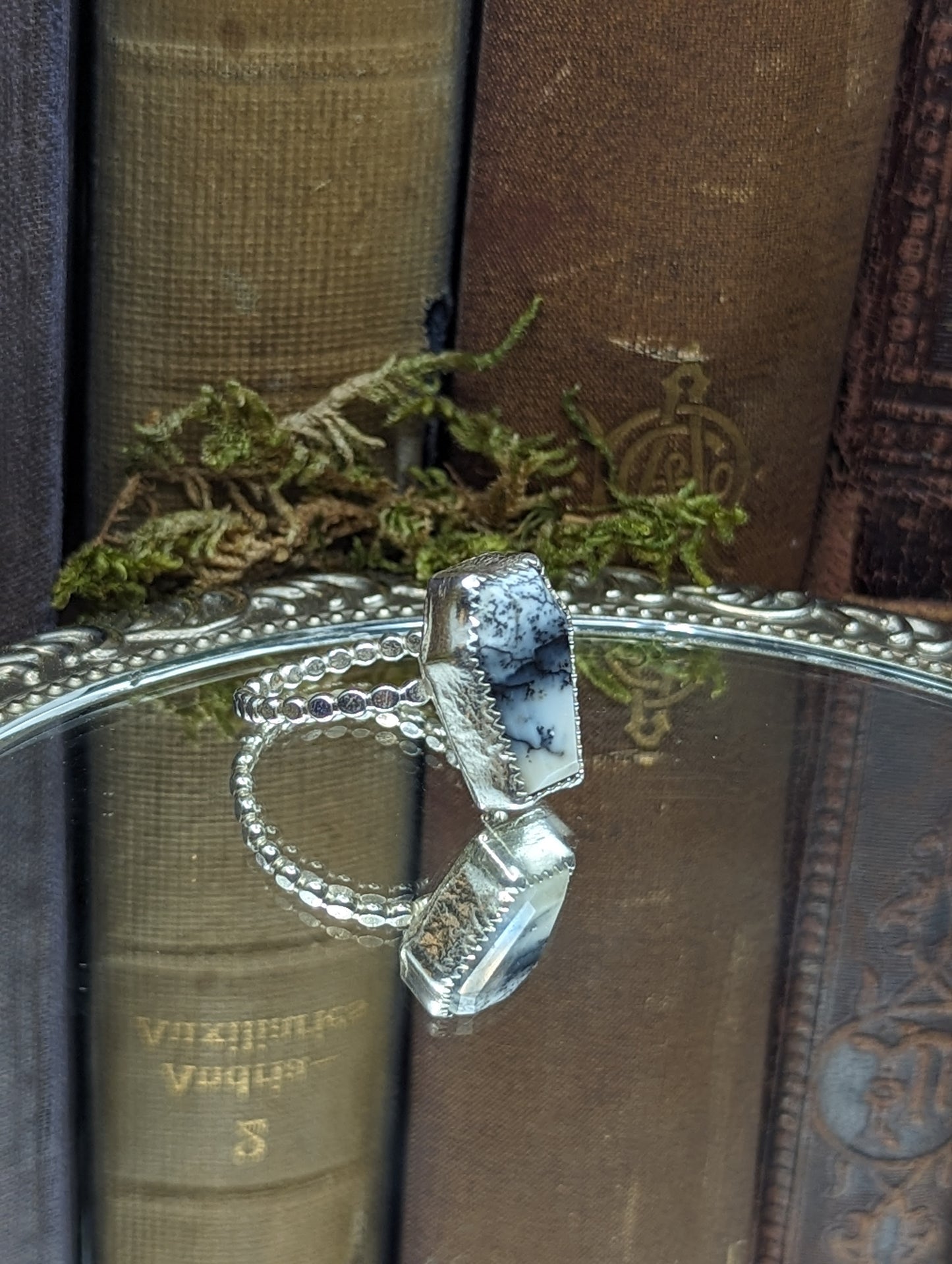 Dendric Opal| Size ° 9 | Ring