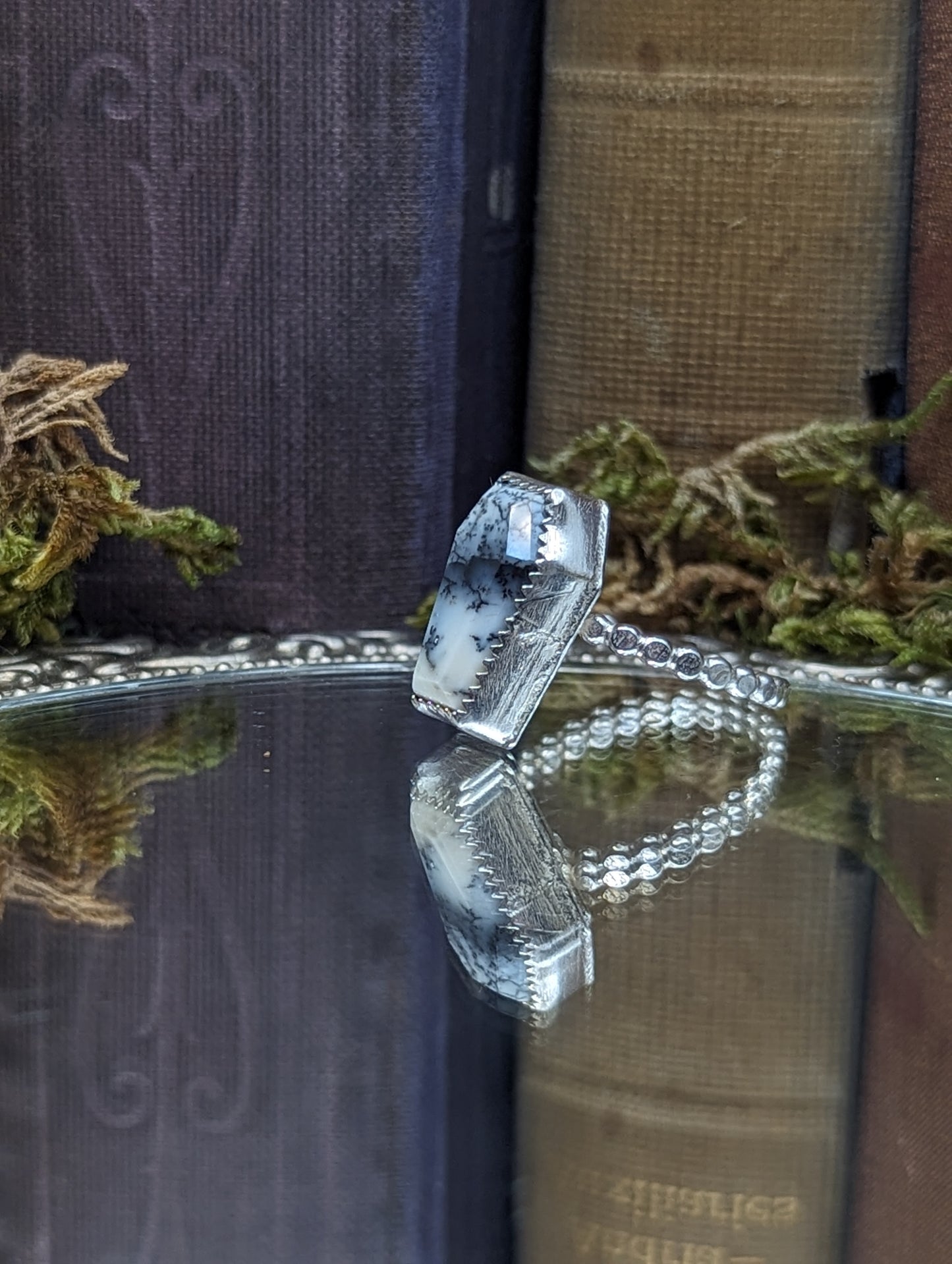Dendric Opal| Size ° 9 | Ring
