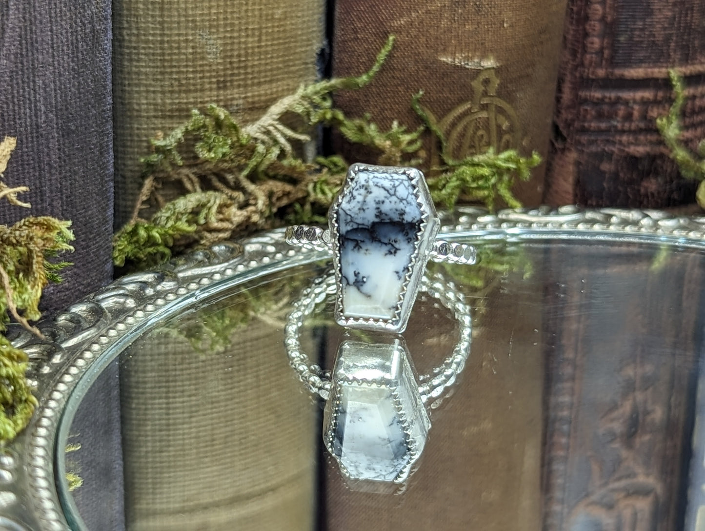 Dendric Opal| Size ° 9 | Ring