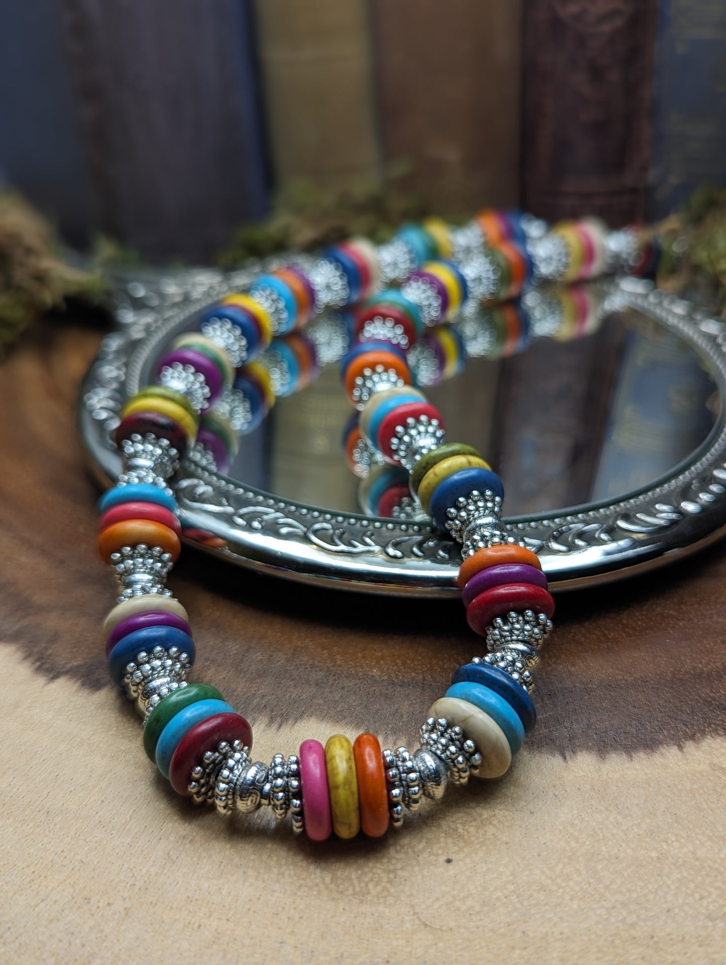 Iridian | Rainbow Howlite ✦ Necklace