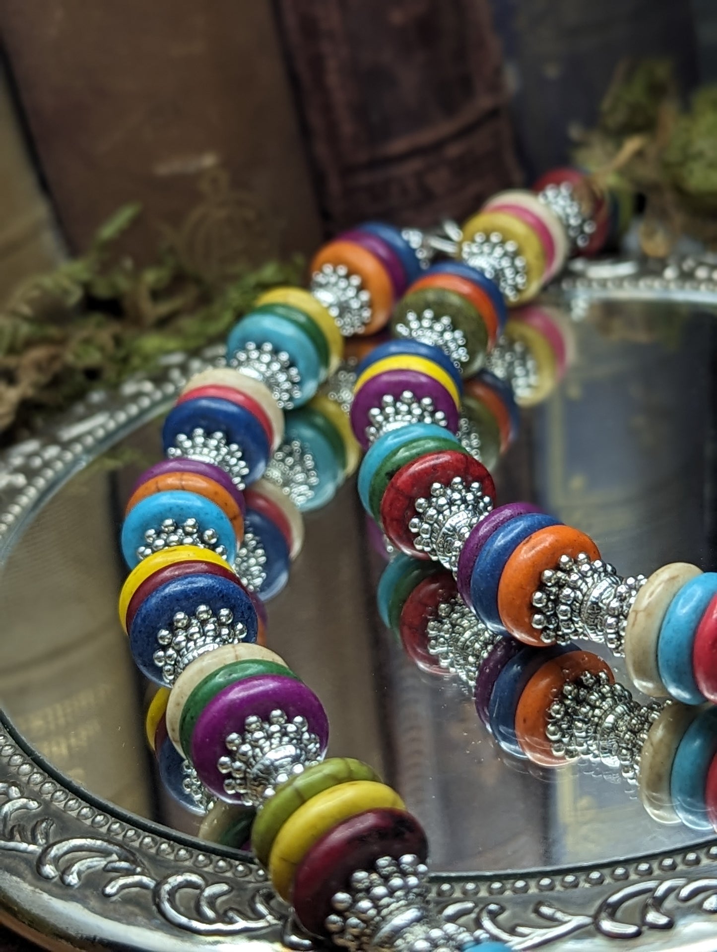 Iridian | Rainbow Howlite ✦ Necklace