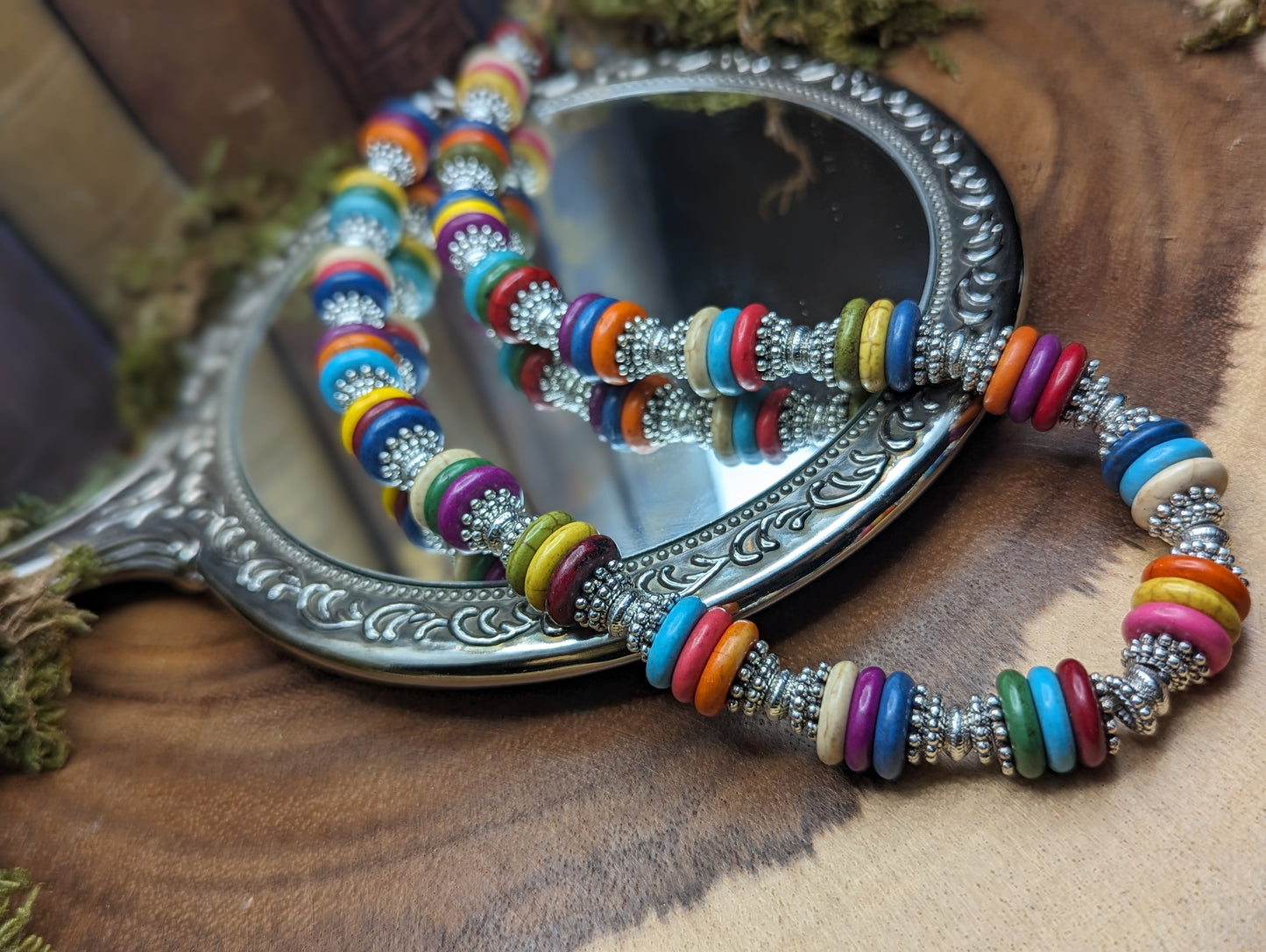 Iridian | Rainbow Howlite ✦ Necklace