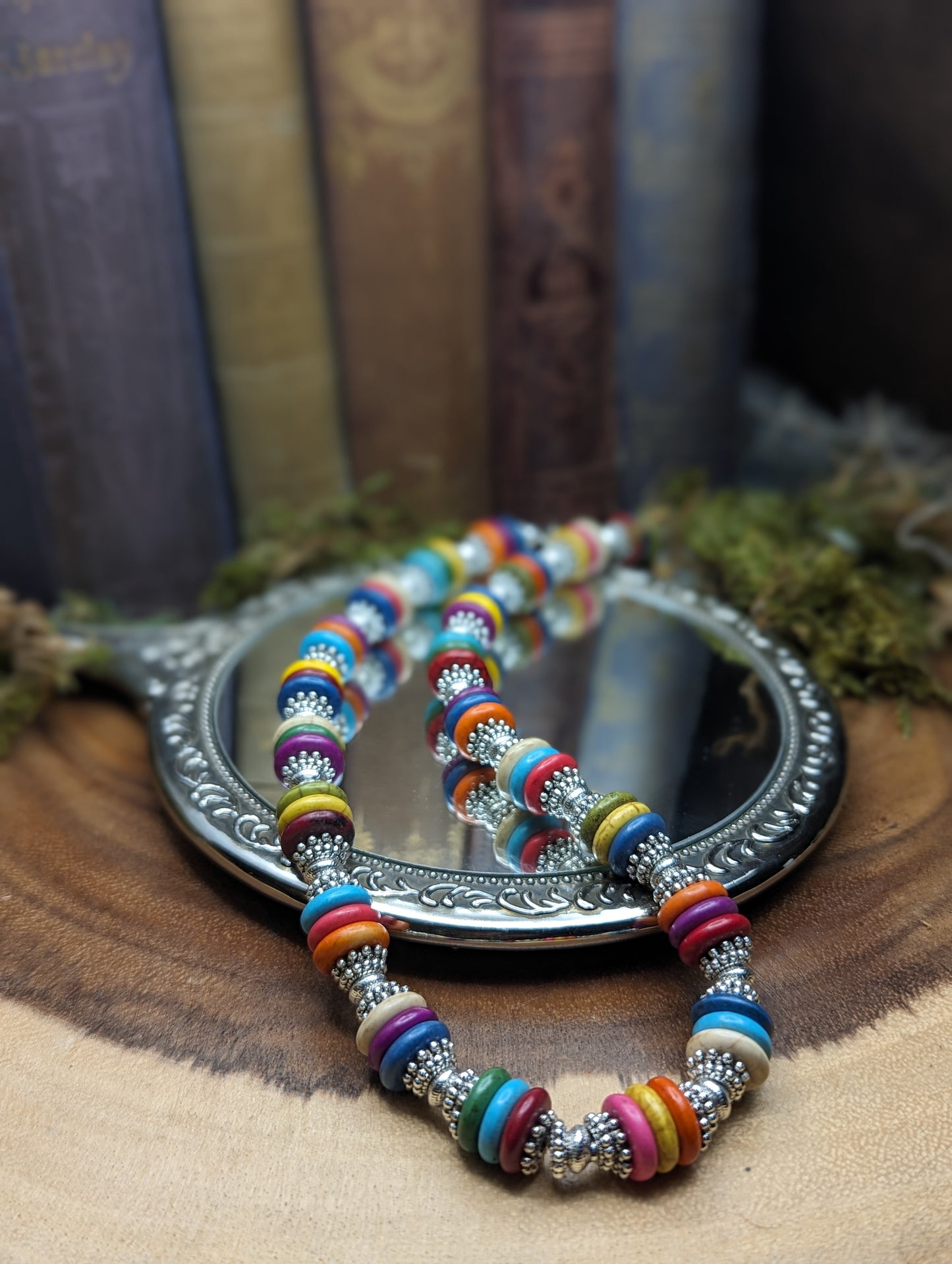 Iridian | Rainbow Howlite ✦ Necklace