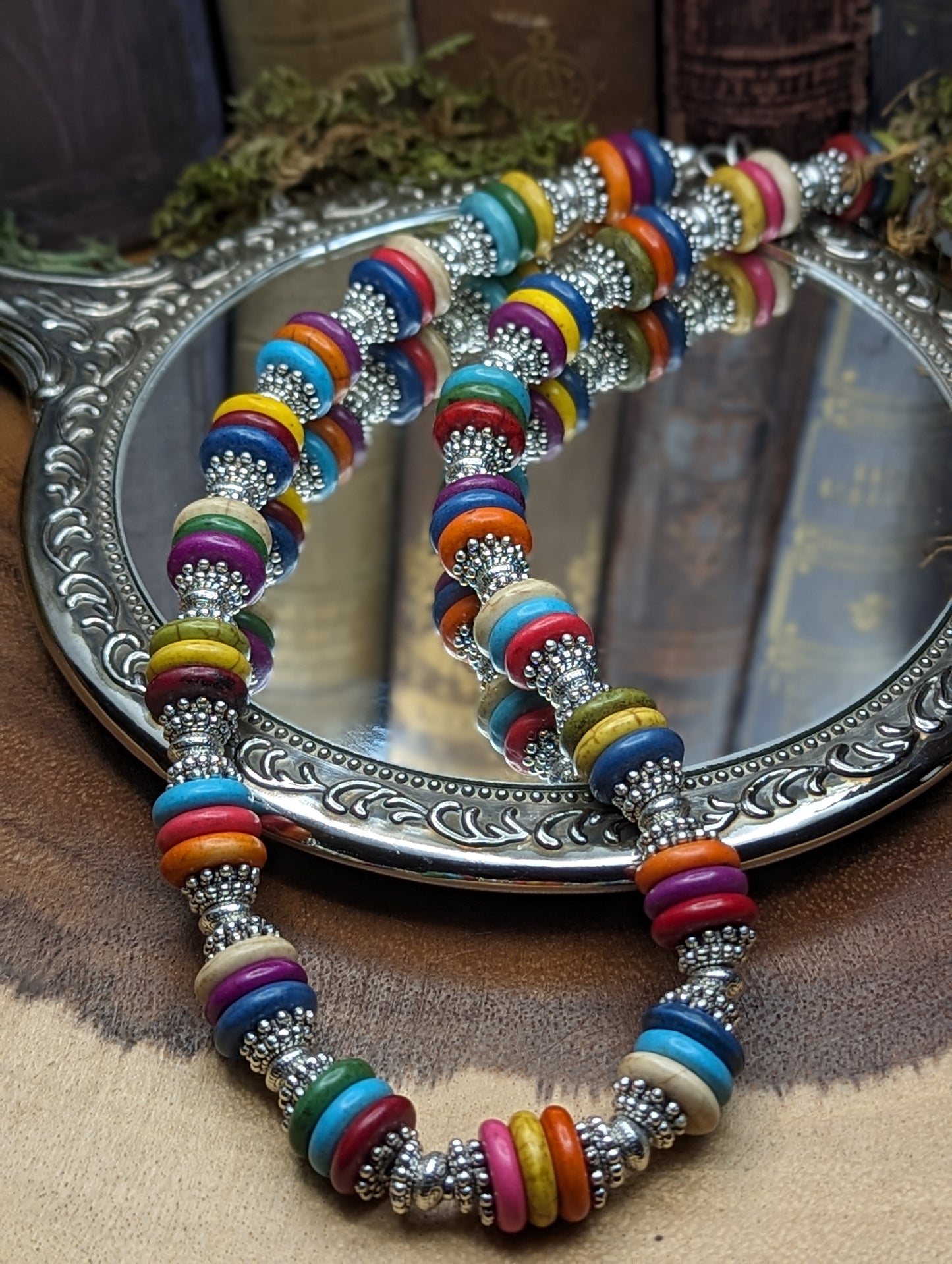 Iridian | Rainbow Howlite ✦ Necklace