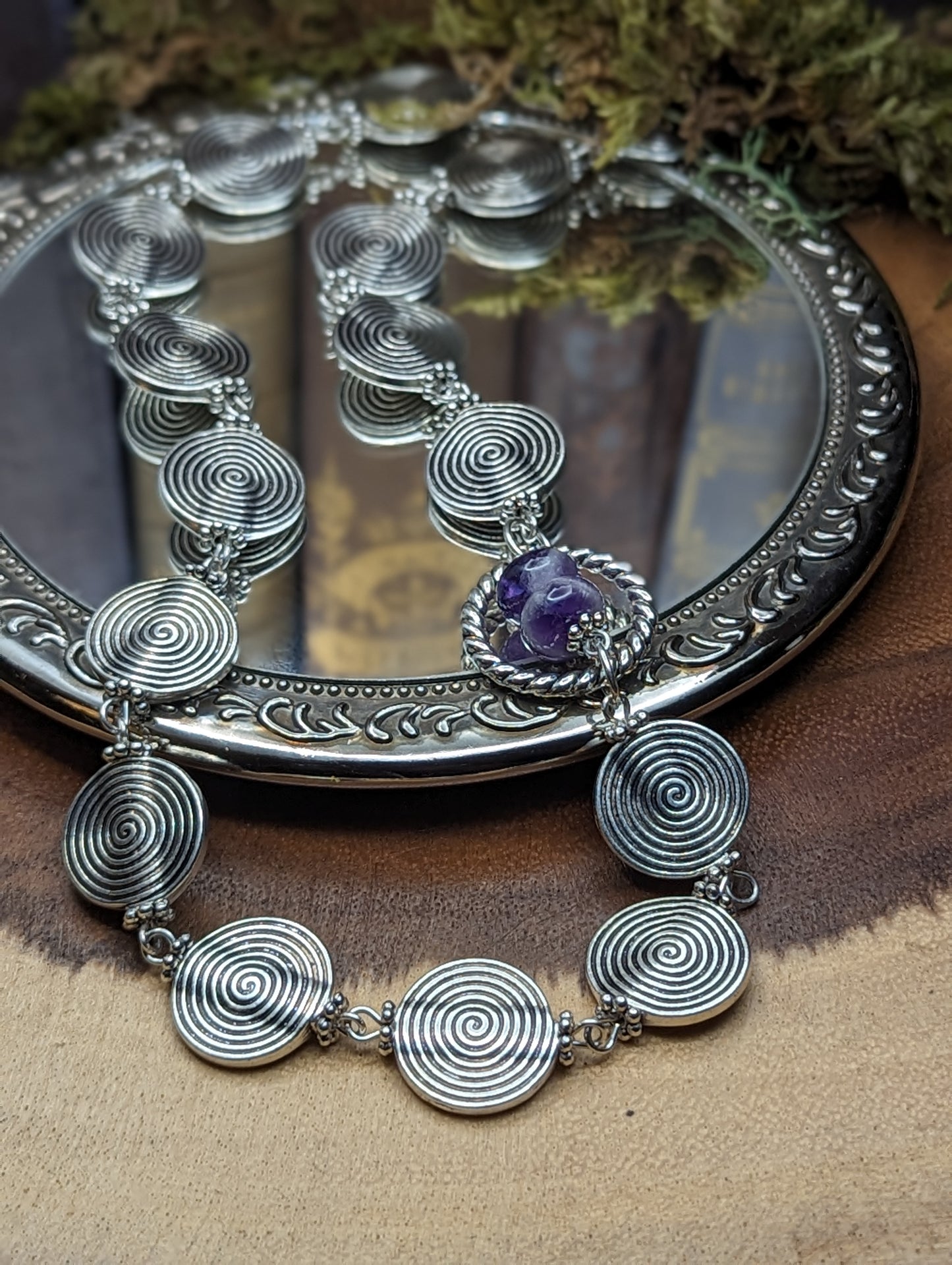 Spiral Universe   | Amethyst  ✦ Necklace