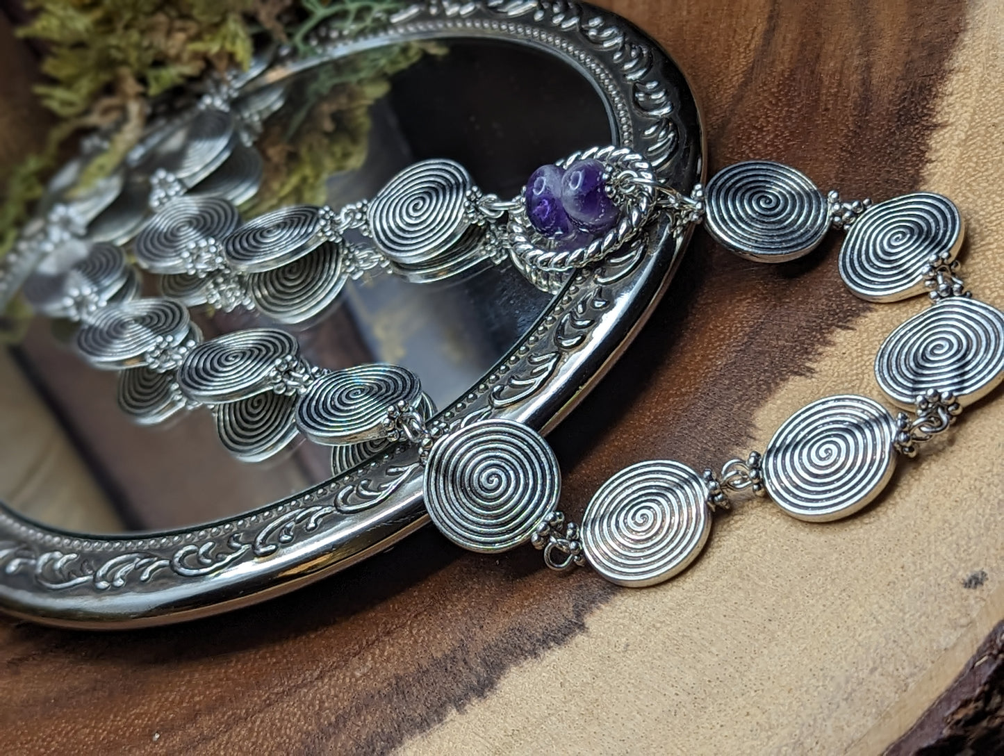 Spiral Universe   | Amethyst  ✦ Necklace