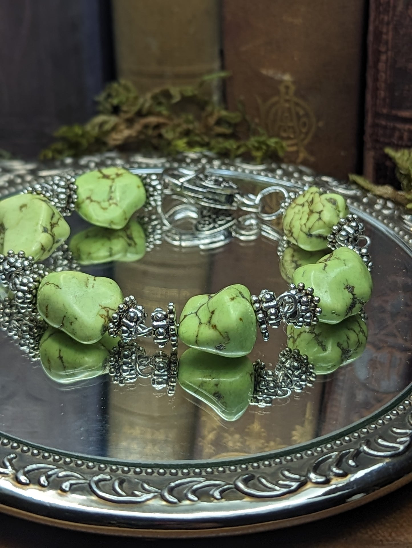 Cyprus  |  Howlite + Quartz Bracelet