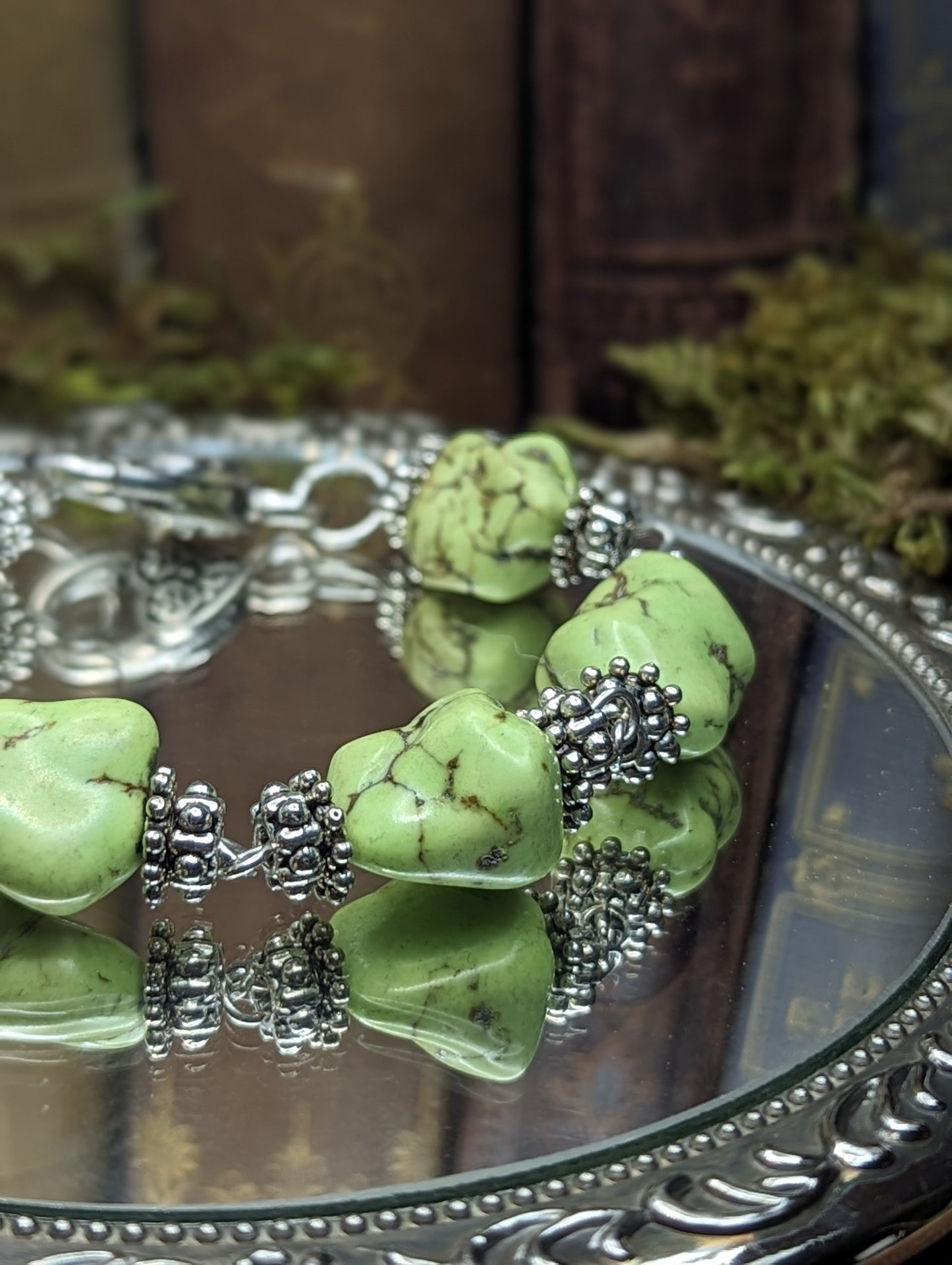 Cyprus  |  Howlite + Quartz Bracelet