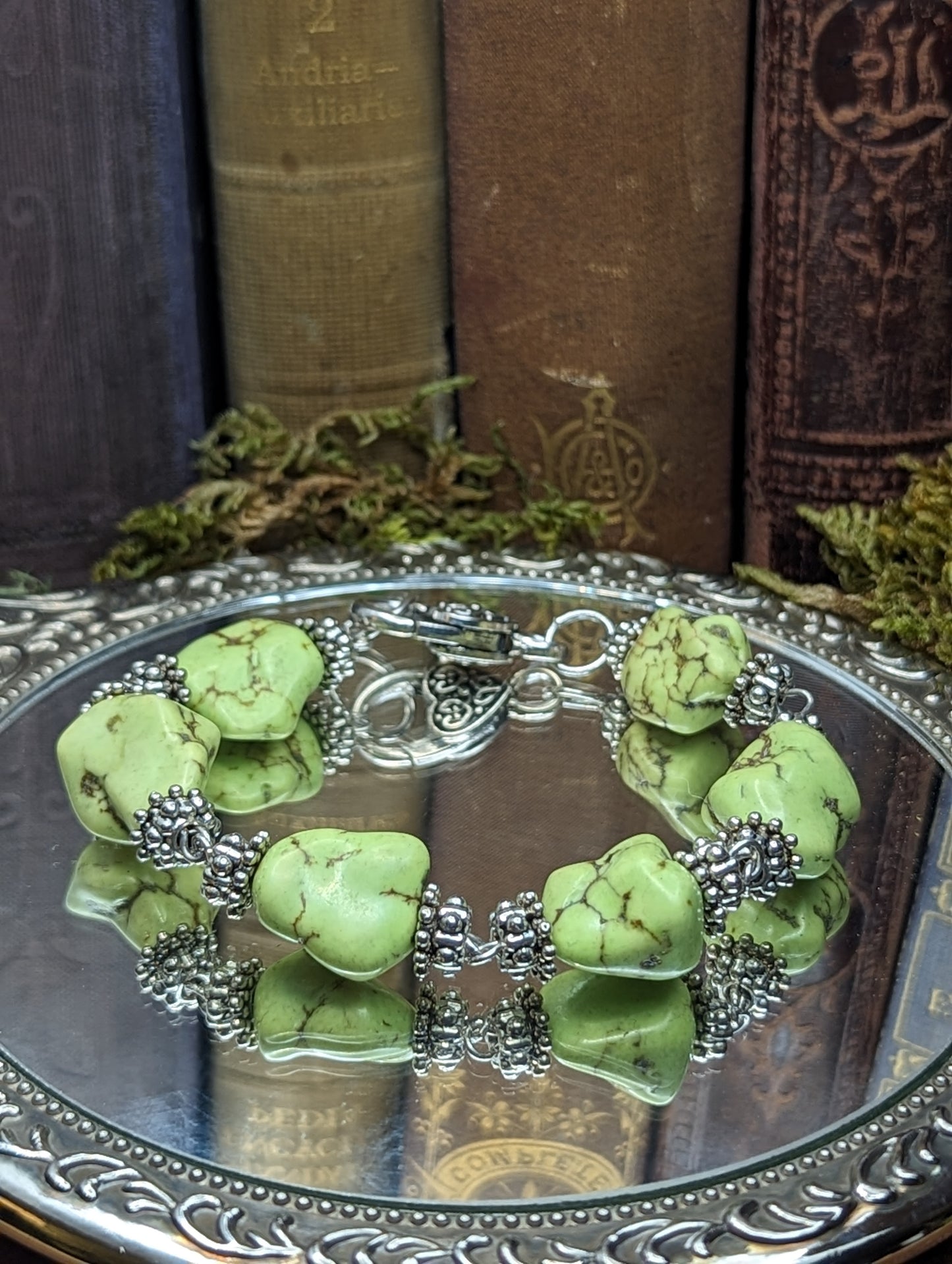 Cyprus  |  Howlite + Quartz Bracelet