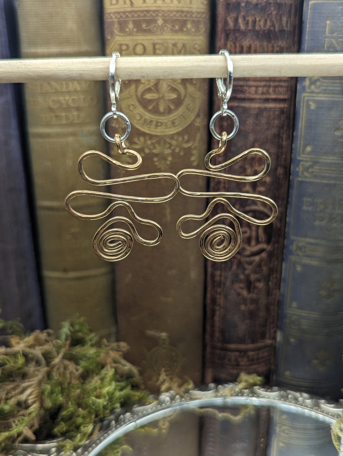 Bronze,  silver and sass | Earrings
