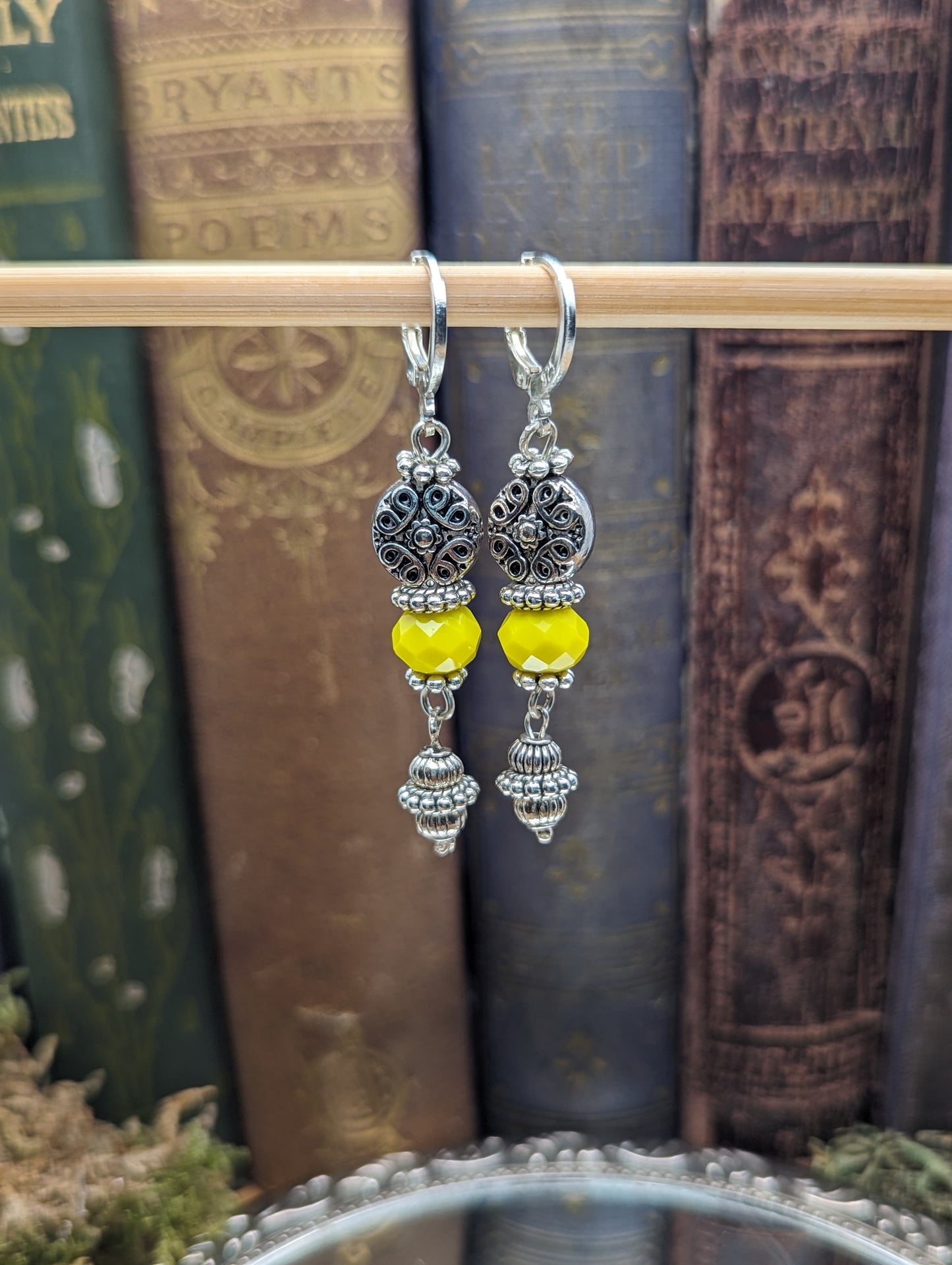 Sunshine Yellow Austrian Crystal    | Earrings
