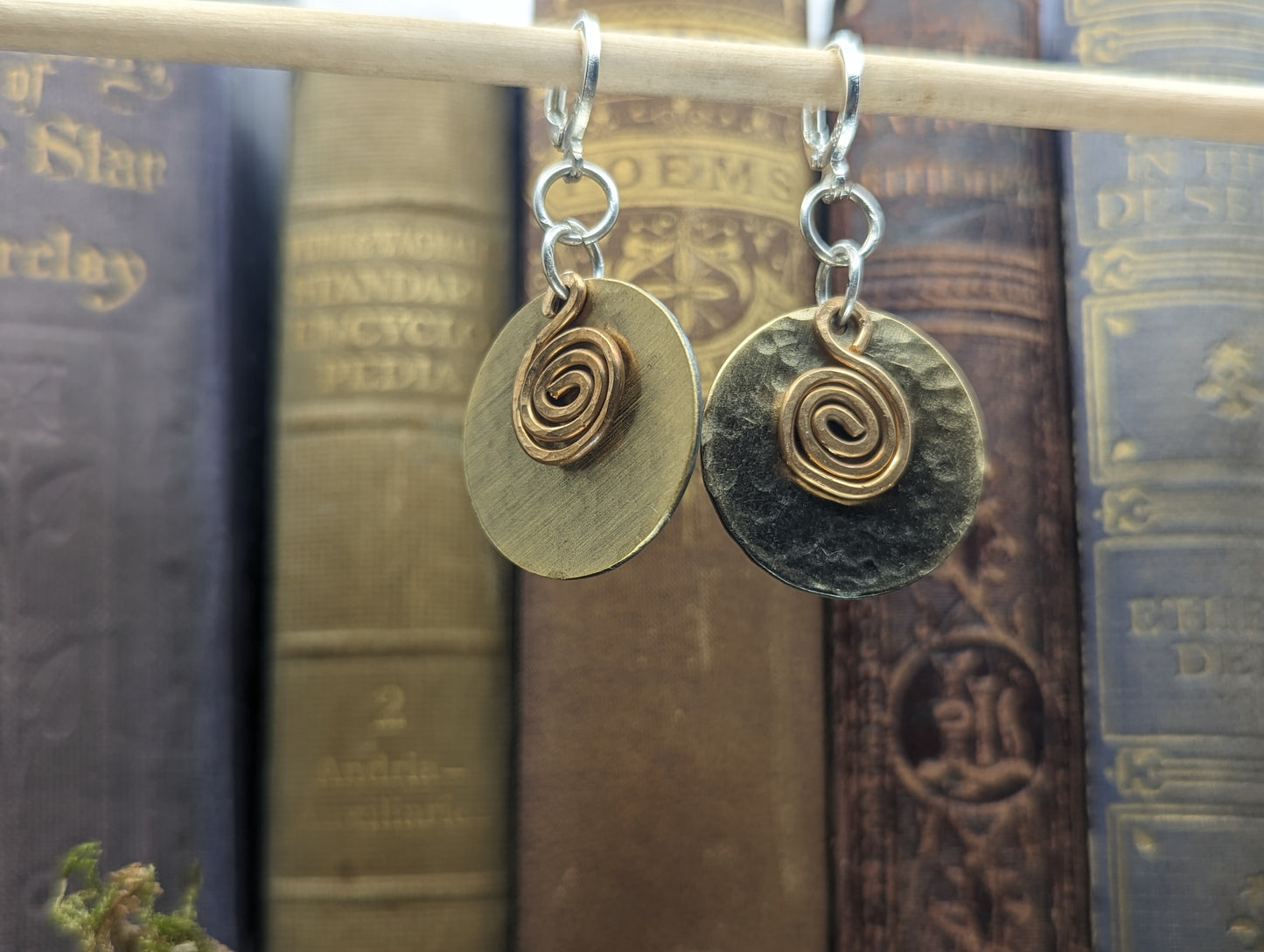 Bronze,  silver and sass | Earrings