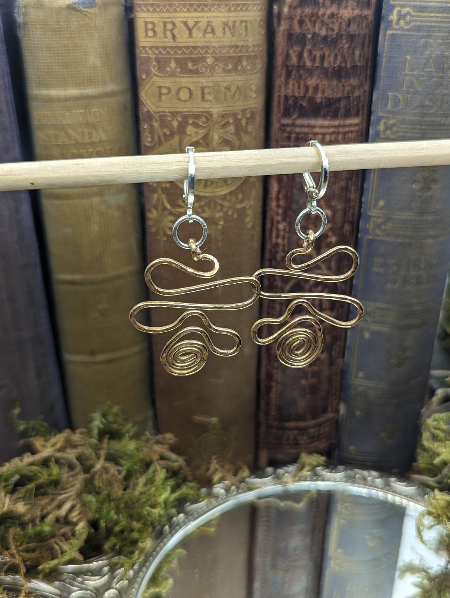 Bronze,  silver and sass | Earrings