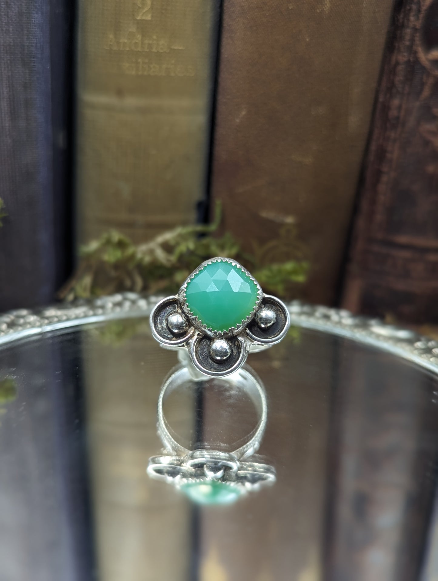 Chrysoprase - Size: 8.25✦ Ring