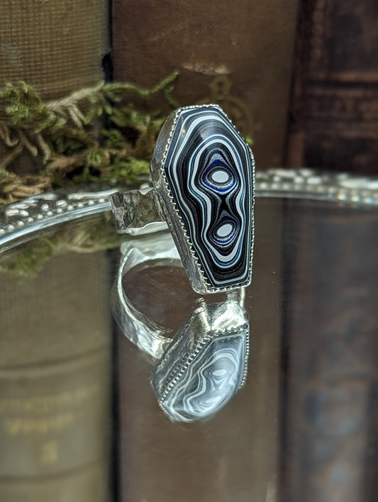 Fordite - Size: 9.25✦ Ring