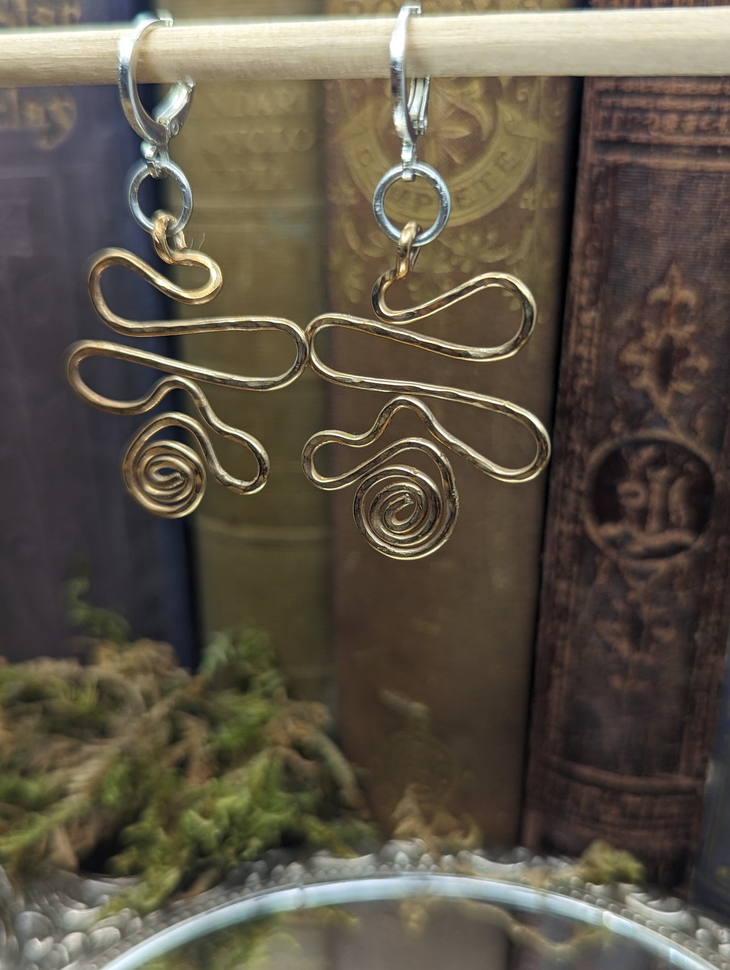 Bronze,  silver and sass | Earrings