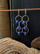90's Cobalt Blue Earrings