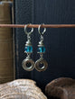 90's Nostalgia Earrings -True blue