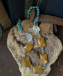 Wanderlust Necklace - Mookaite Jasper, Turquoise, Quartz