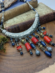 Anubis | Lapis, Black Onyx  ✦Necklace