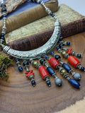 Anubis | Lapis, Black Onyx  ✦Necklace