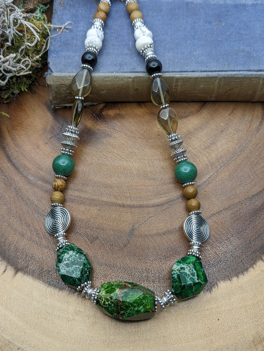 Envy  | Se Sediment Jasper ✦ Necklace